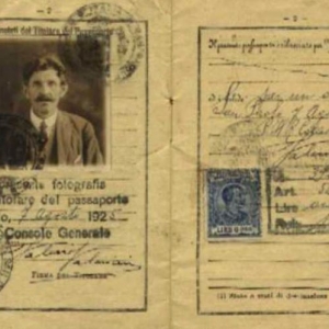 Il passaporto di Giuseppe Marcolongo